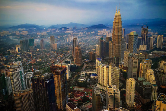 Skyline, Kuala Lumpur, Malaysia - Photo: Luke Ma via Flickr, used under Creative Commons License (By 2.0)