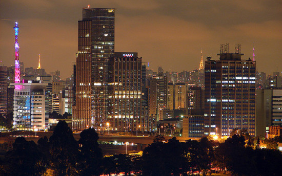 Sao Paulo, Brazil - Photo:  Diego Torres Silvestre via Flickr, used under Creative Commons License (By 2.0)