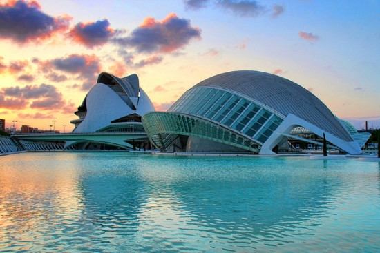 City of Arts and Sciences, Valencia, Spain - Photo: O Palsson via Flickr, used under Creative Commons License (By 2.0)