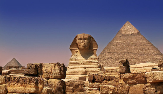 The Great Pyramid of Giza + Sphinx, Cairo, Egypt - Photo: Sam valadi via Flickr, used under Creative Commons License (By 2.0)