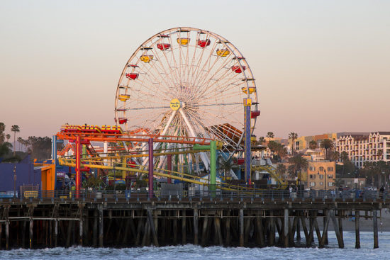 Santa Monica Pier, Los Angeles, California - Photo: Michael Mayer via Flickr, used under Creative Commons License (By 2.0)