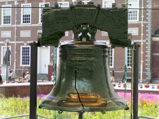 Liberty Bell, Philadelphia, Pennsylvania  - Photo: Bev Sykes via Flickr, used under Creative Commons License (By 2.0)