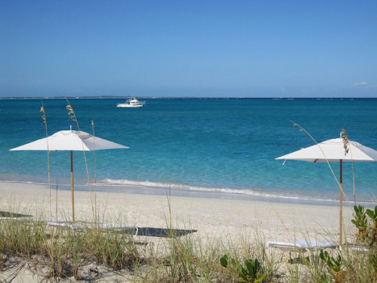 Beach at Grace Bay, Turks and Caicos - Photo: apasciuto via Flickr, used under Creative Commons License (By 2.0)