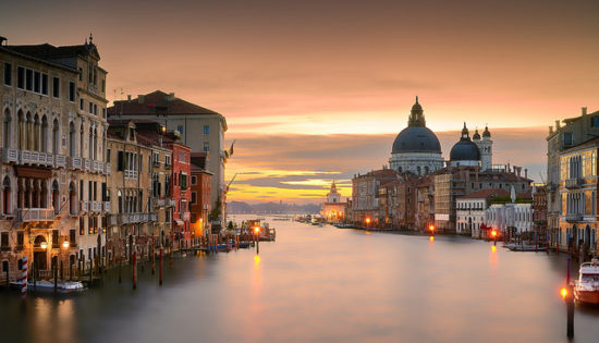 Sunrise, Venice, Italy - Photo: Pedro Szekely via Flickr, used under Creative Commons License (By 2.0)